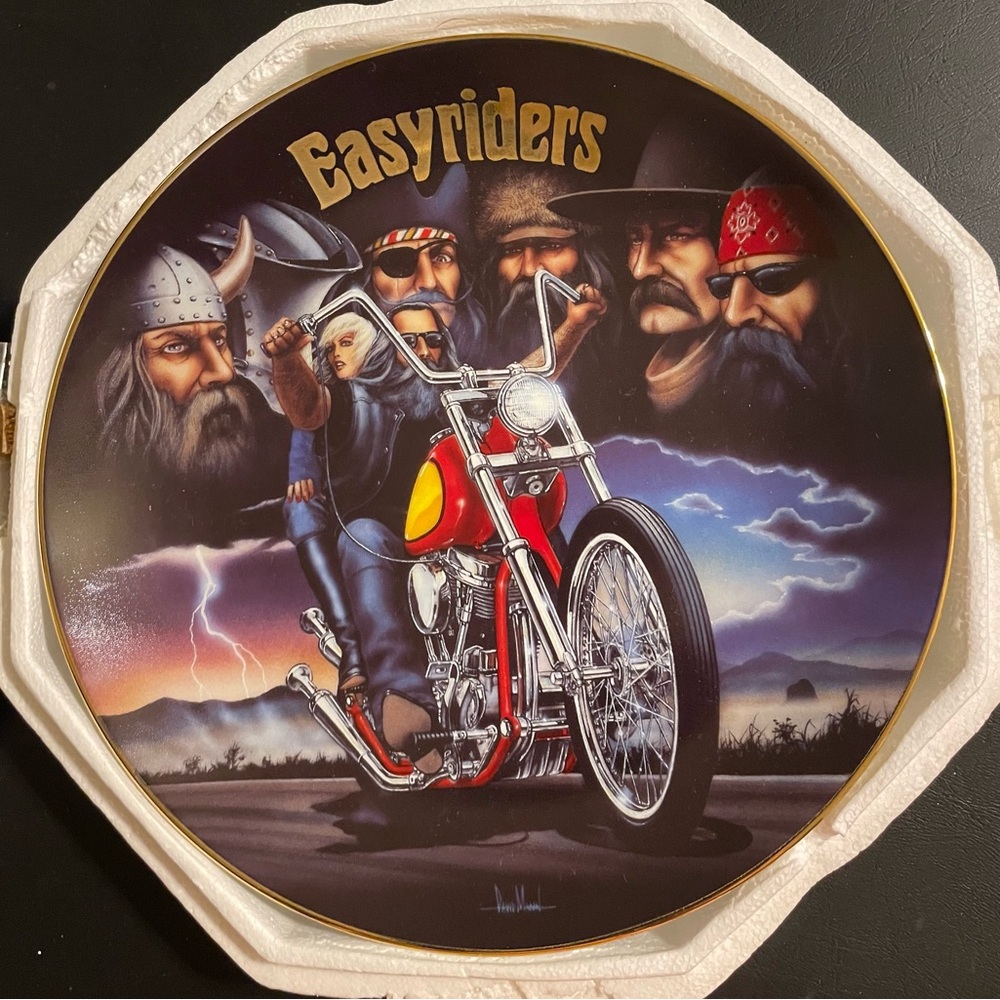 Easyriders Motorcycle Art Plate